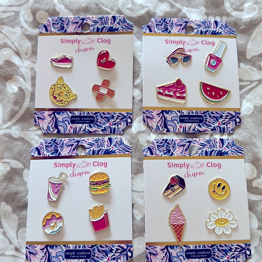 New Simply Southern Clog Croc charms 16 charms